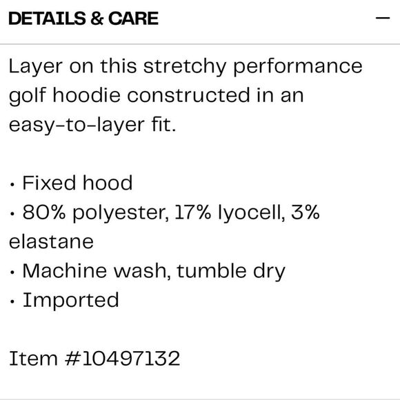 Callaway Crossover Performance Golf Hoodie - Picture 4 of 6